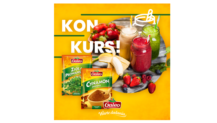 Wygraj zestaw produktów Galeo Konkurs