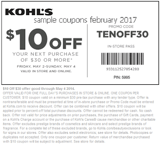 Kohls coupons february 2017 Kohls coupons february 2017