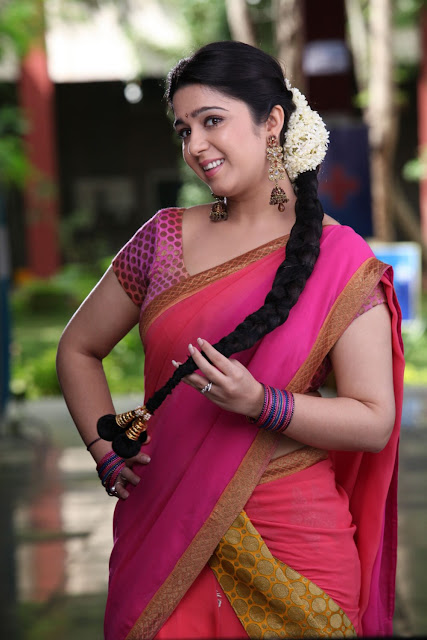 Beauty Galore HD : Charmi Latest Hot HD Photos in Pink Saree