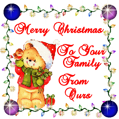 Christmas Wallpapers and Images and Photos: Animated Christmas Greeting
