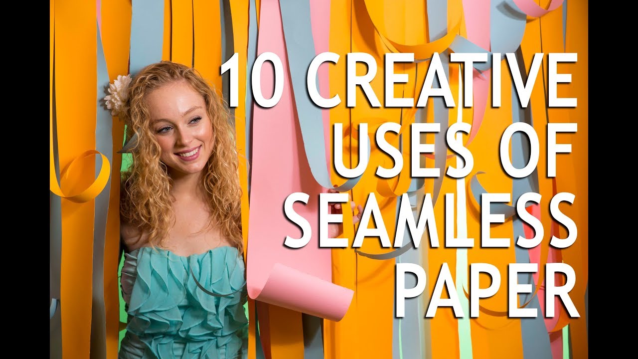 10 Creative Uses of Seamless Paper