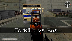 Forklift vs Bus | Shenmue Hack