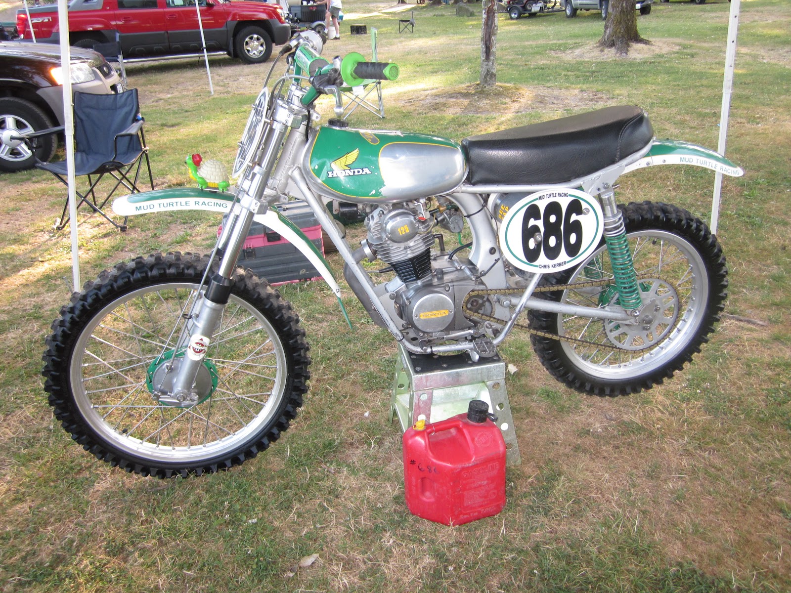 OldMotoDude: Honda SL 125 custom MX at Portland ...