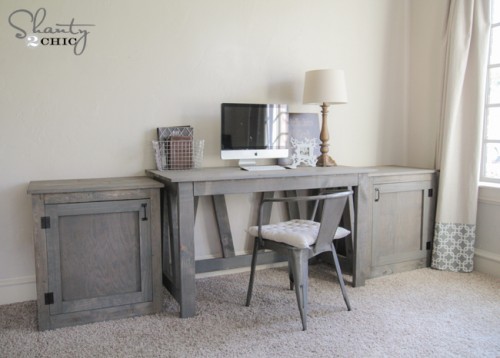 Done DIY Desk Nightstand Done DIY Desk Nightstand