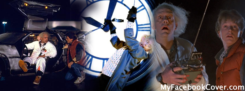 Back To The Future Facebook Covers