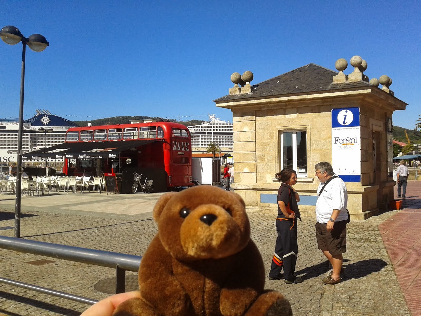 Teddy Bear in Ferrol, Spain