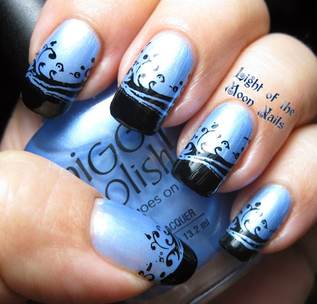 Light of the Moon Nails: An Old Frenchie