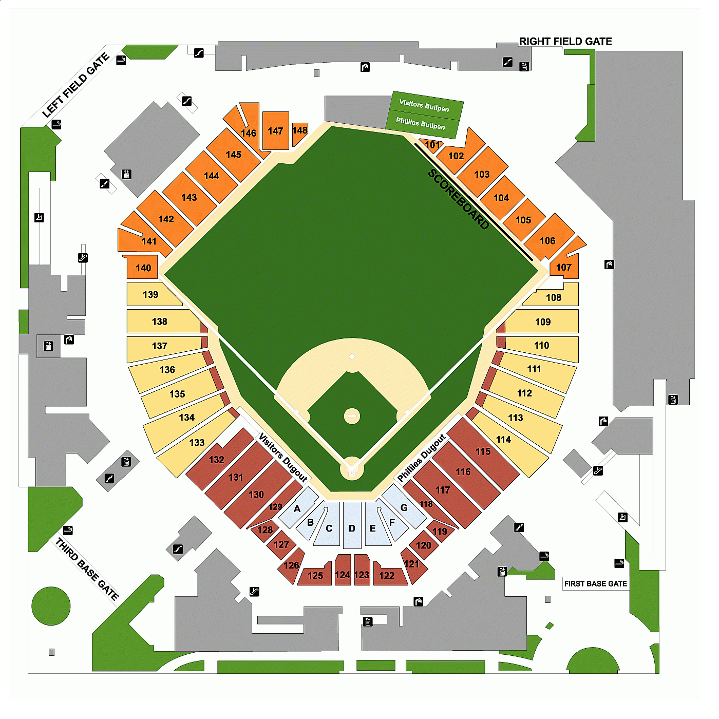 Citizens Bank Park Trip to Park