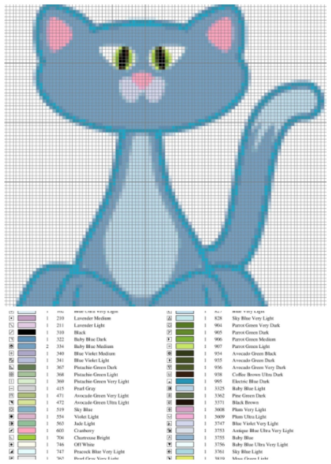 cross-stitch-free-pattern-blue-cat-cross-stitch-beginners