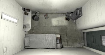 Solitary confinement cell: Entombed alive