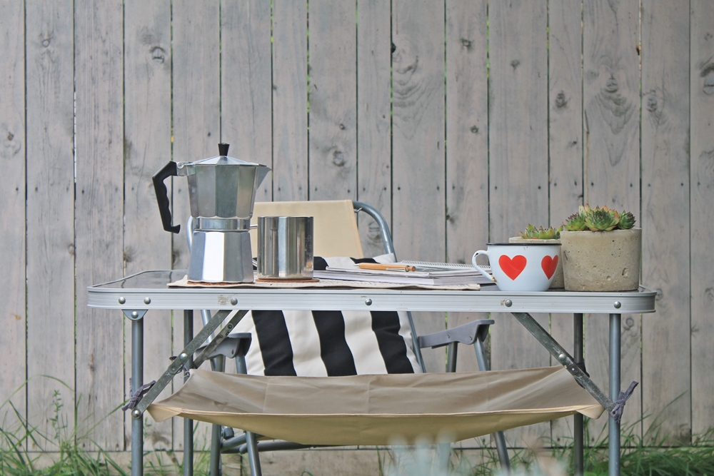 Maje Zmaje DIY Platnena polica za kamperski stol