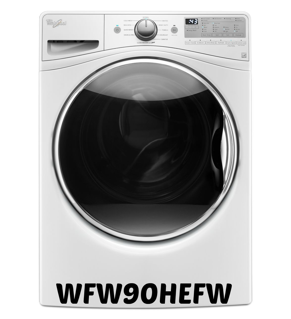 Appliance Direct Whirlpool Front Load Laundry Pair Washer Model 