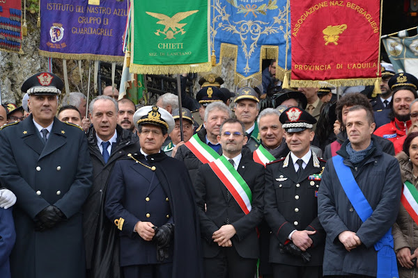 Imponente Cerimonia di Commemorazione ad Andrea Bafile.Video