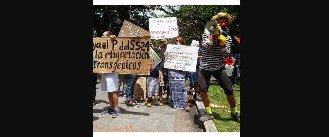 Protest against company Monsanto