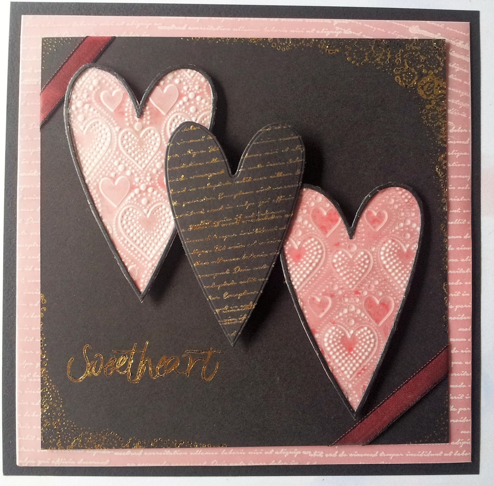 Barnsley Crafter Parchment Hearts