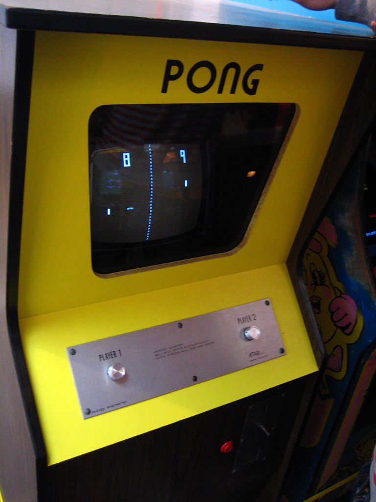 pong игровой автомат