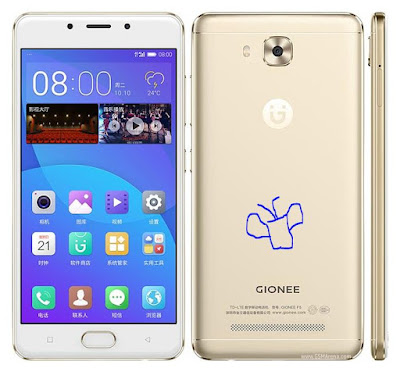 Gionee f5 smartphone