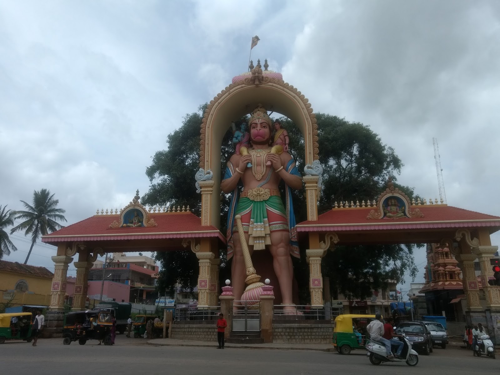 Kote Anjaneya temple , Tumkur tourist attractions
