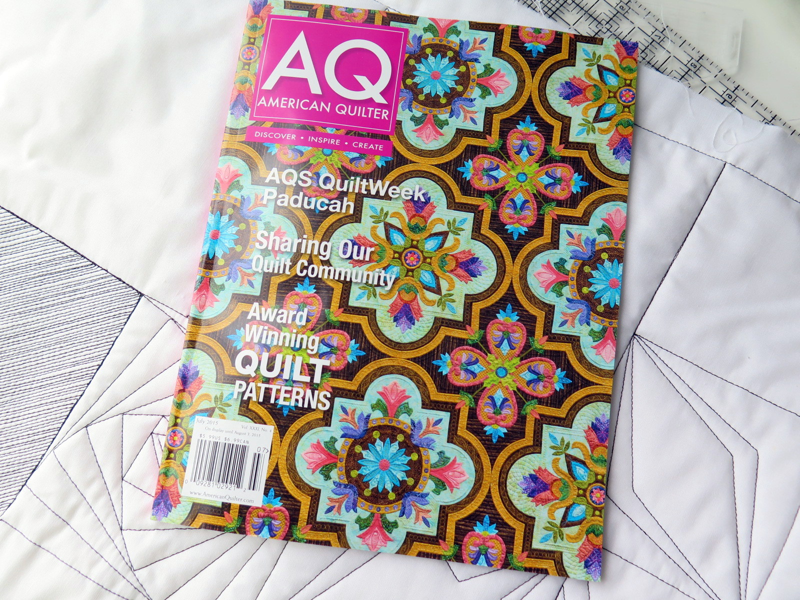 Amy's Free Motion Quilting Adventures May 2015