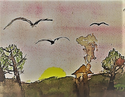 watercolor drawing draw with watercolor