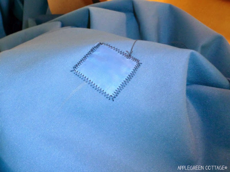 How to Repair a Shade Sail AppleGreen Cottage