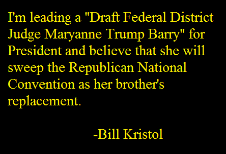 Draft Maryanne Trump Barry