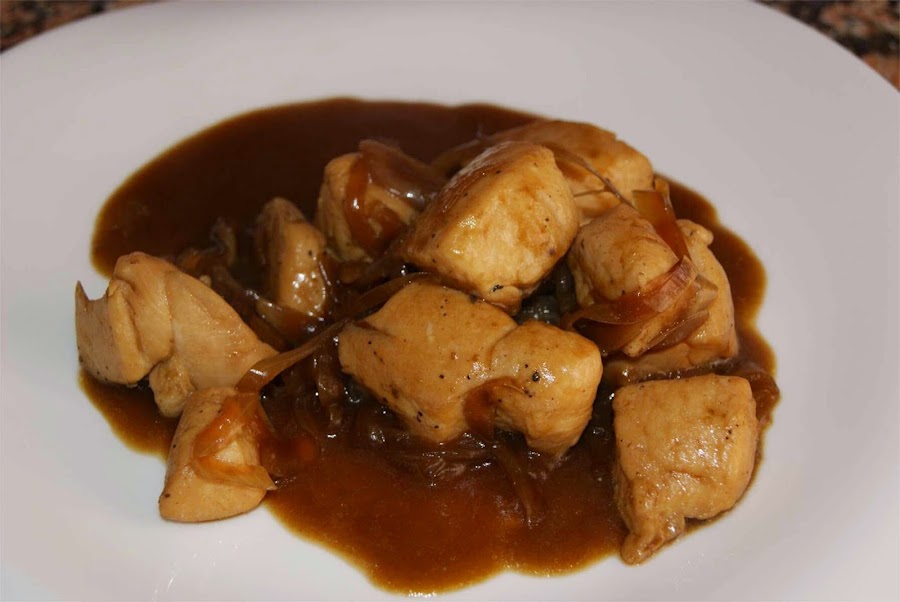 solomillo de pavo a la cerveza