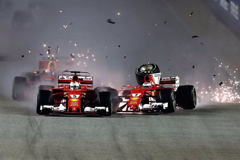 Incidente Ferrari GP Singapore: Jarno Trulli spiega la manovra Vettel-Verstappen | Motori Formula 1