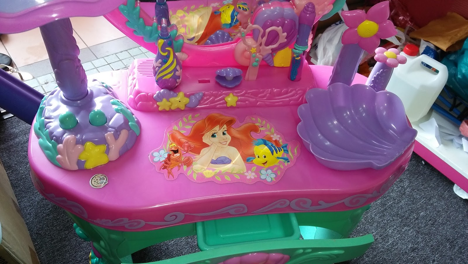MYBUNDLETOYS2 DISNEY ARIEL Mermaid Vanity Playset