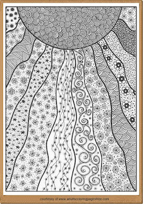 nature coloring pages for adults free