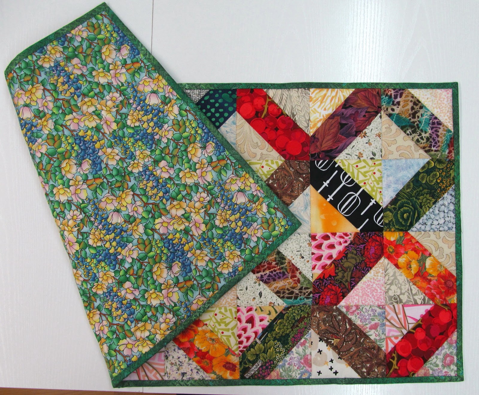 Exuberant Color Quilting, binding............