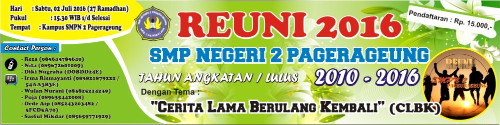 Contoh Spanduk Reuni.cdr - KARYAKU