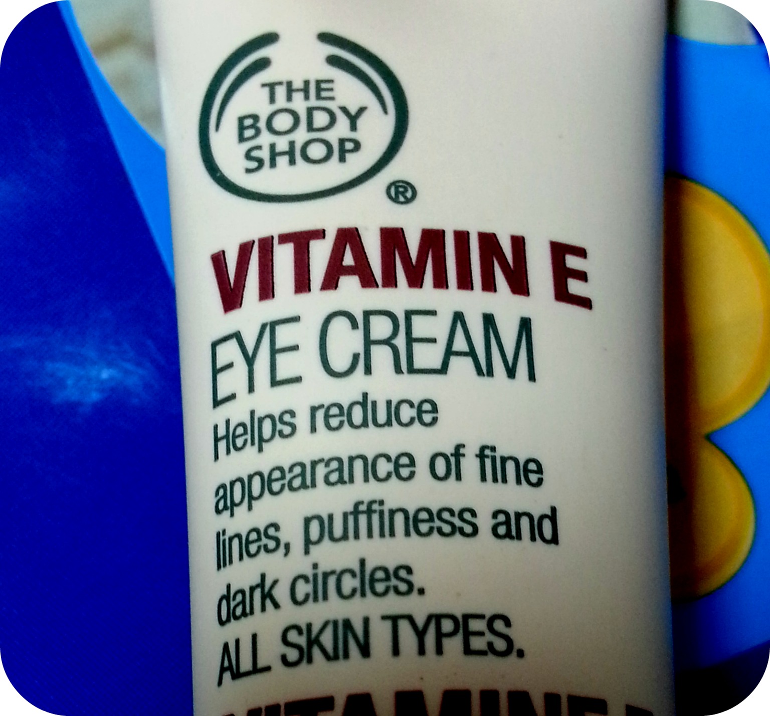 Pink Clouds The Body Shop Vitamin E Eye Cream