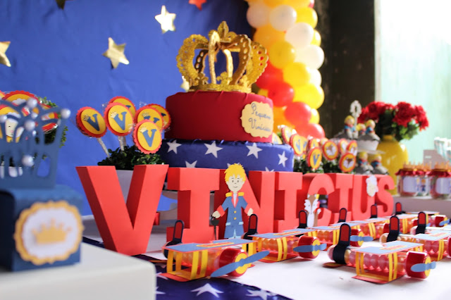 Festa de aniversário: Tema Pequeno Príncipe