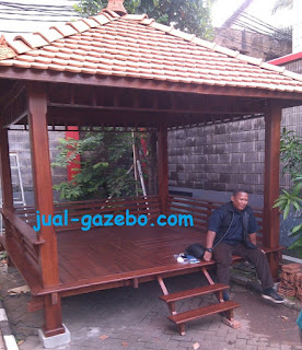 Pengrajin Gazebo Bambu Di Yogyakarta