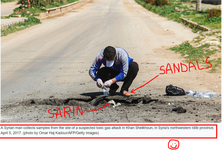 Handling+Sarin+gas+with+sandals+CW+Idlib