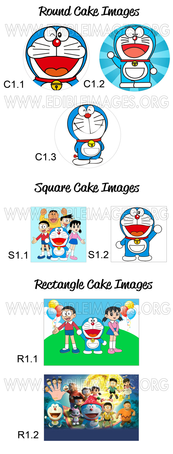 Edible Image Doraemon