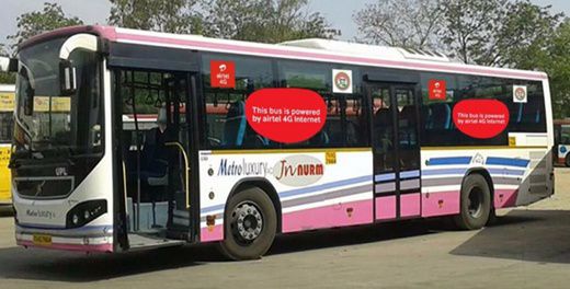 Free WiFi on Hyderabad Luxury AC buses