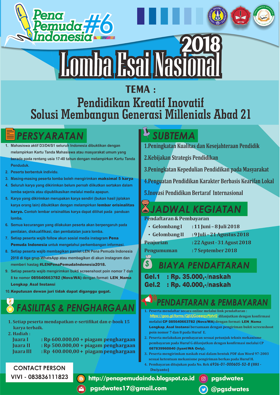 Contoh Lomba Essay 2018 Ada Lomba