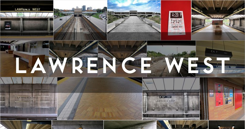 Lawrence West TTC station photo gallery