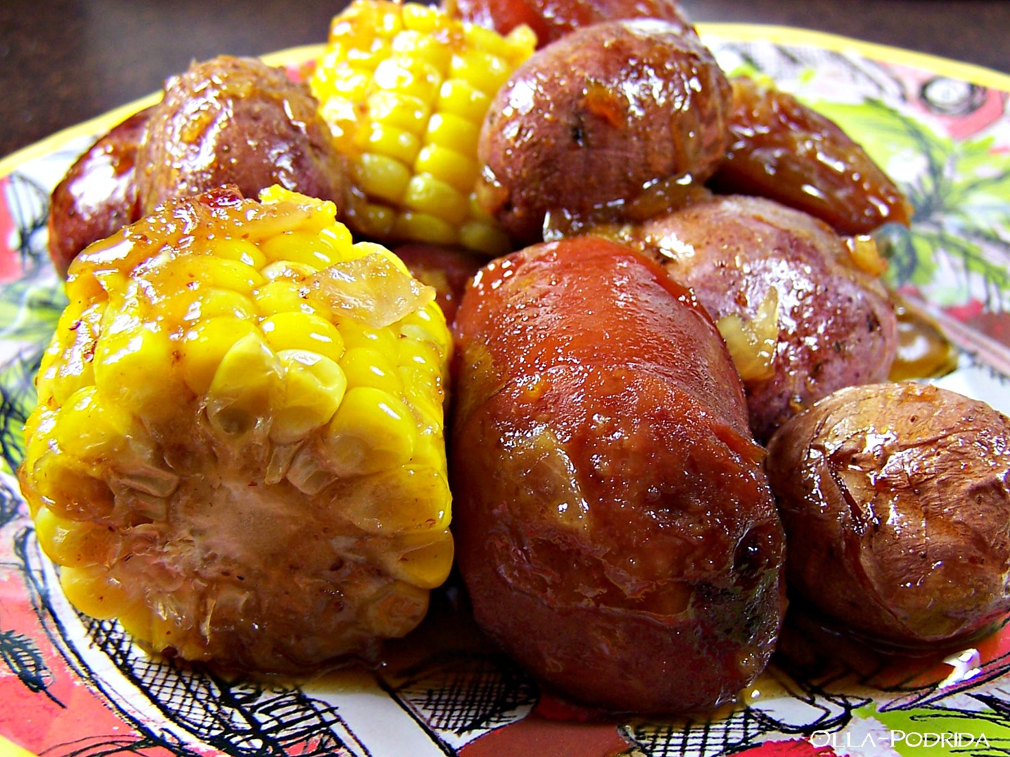 OllaPodrida Slow Cooker Sausage Supper