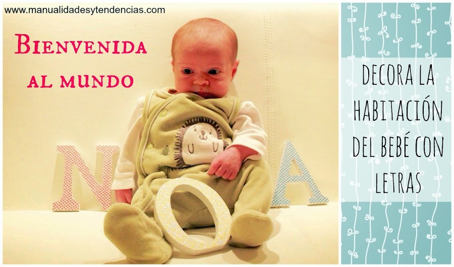 decorar letras de madera con decoupage