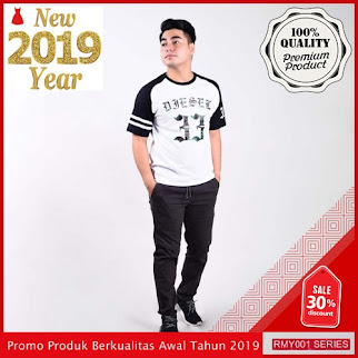 RMY203D35 Diesel Kaos Oblong Raglan Keren 3 Per BMGShop