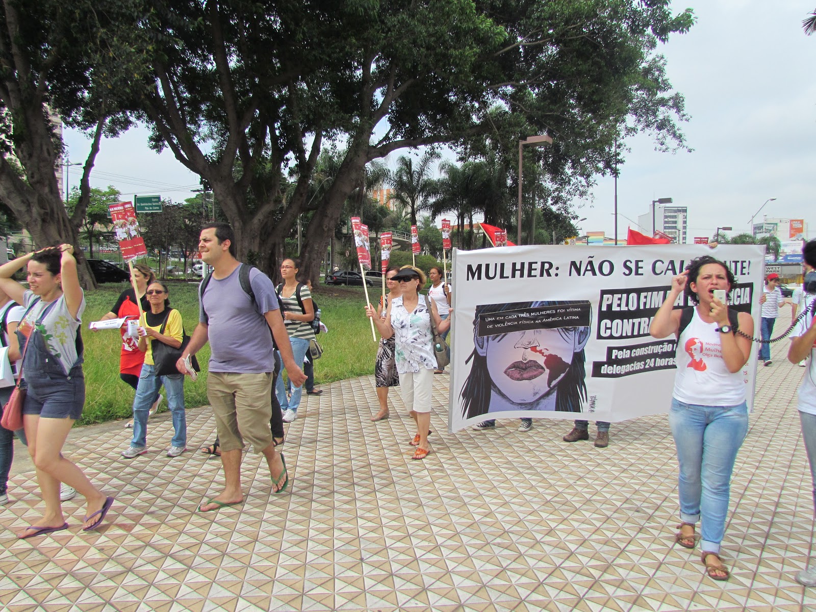 Movimento de Mulheres Olga Benário Atividades do Olga da região do ABC em novembro