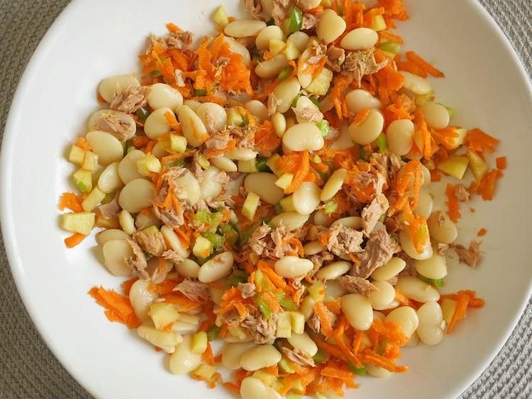 Salada de Atum e Feijão Branco