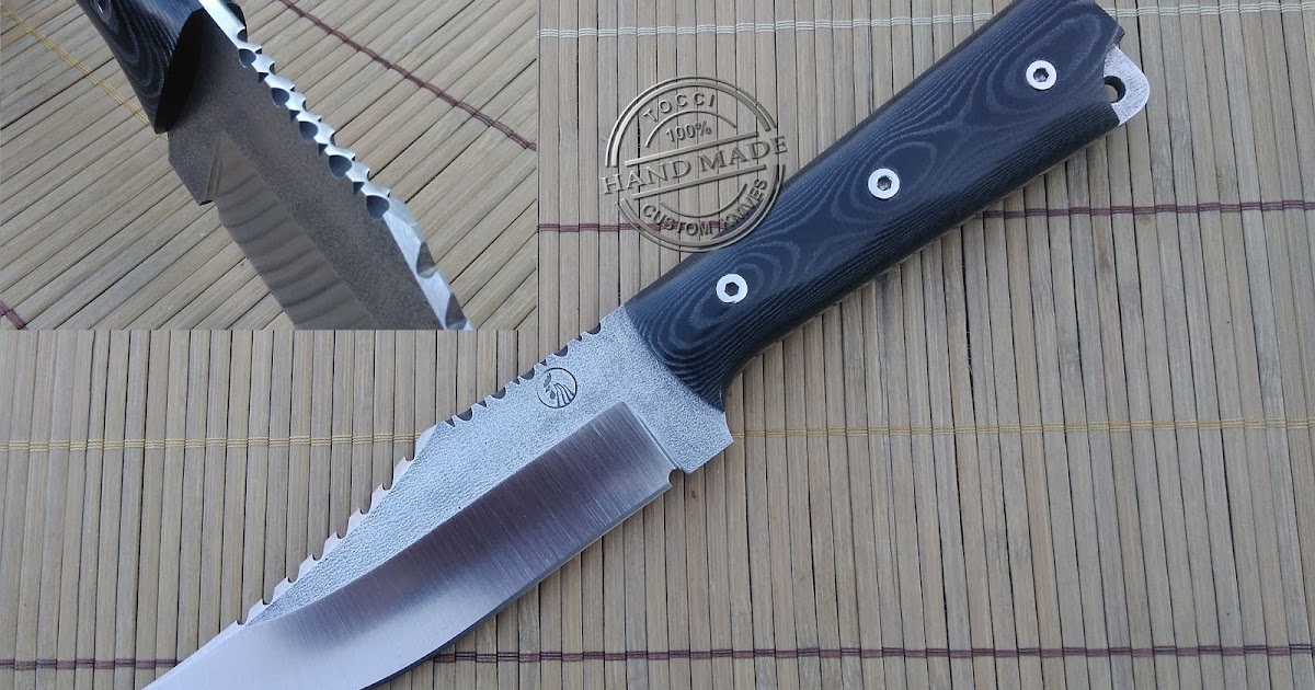 Нож KnifeD2 Steel! ©Tocci