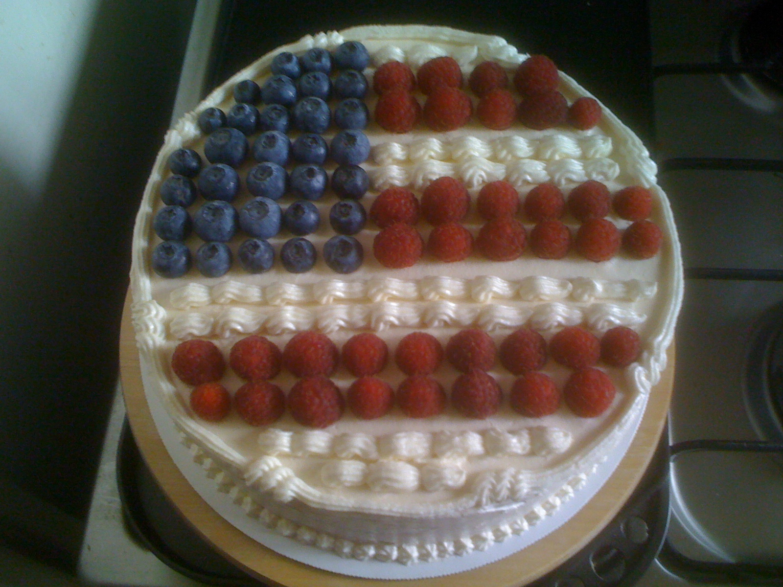 When Cakes Vegan Baby You’re a Firework Vegan Mixed Berry Cake with