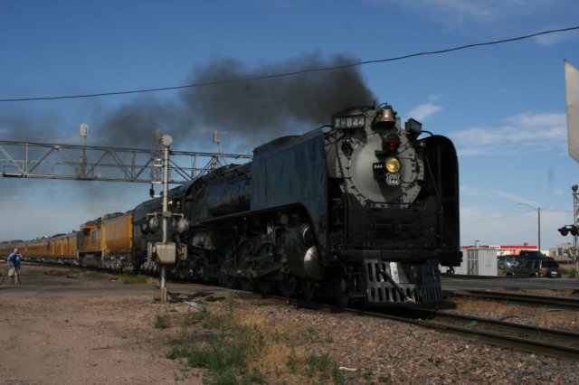 Colorado Railroads: UP Crew Readys Venerable 844 Steam Engine For ...