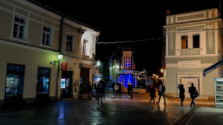 Tuzla in February in the old town