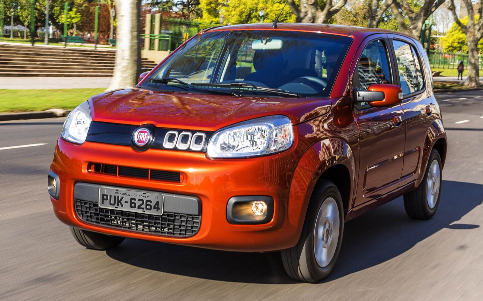 Novo Fiat Uno 2015 preços e itens de série e opcionais